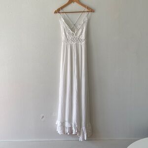 Free People Adele Maxi Dress White